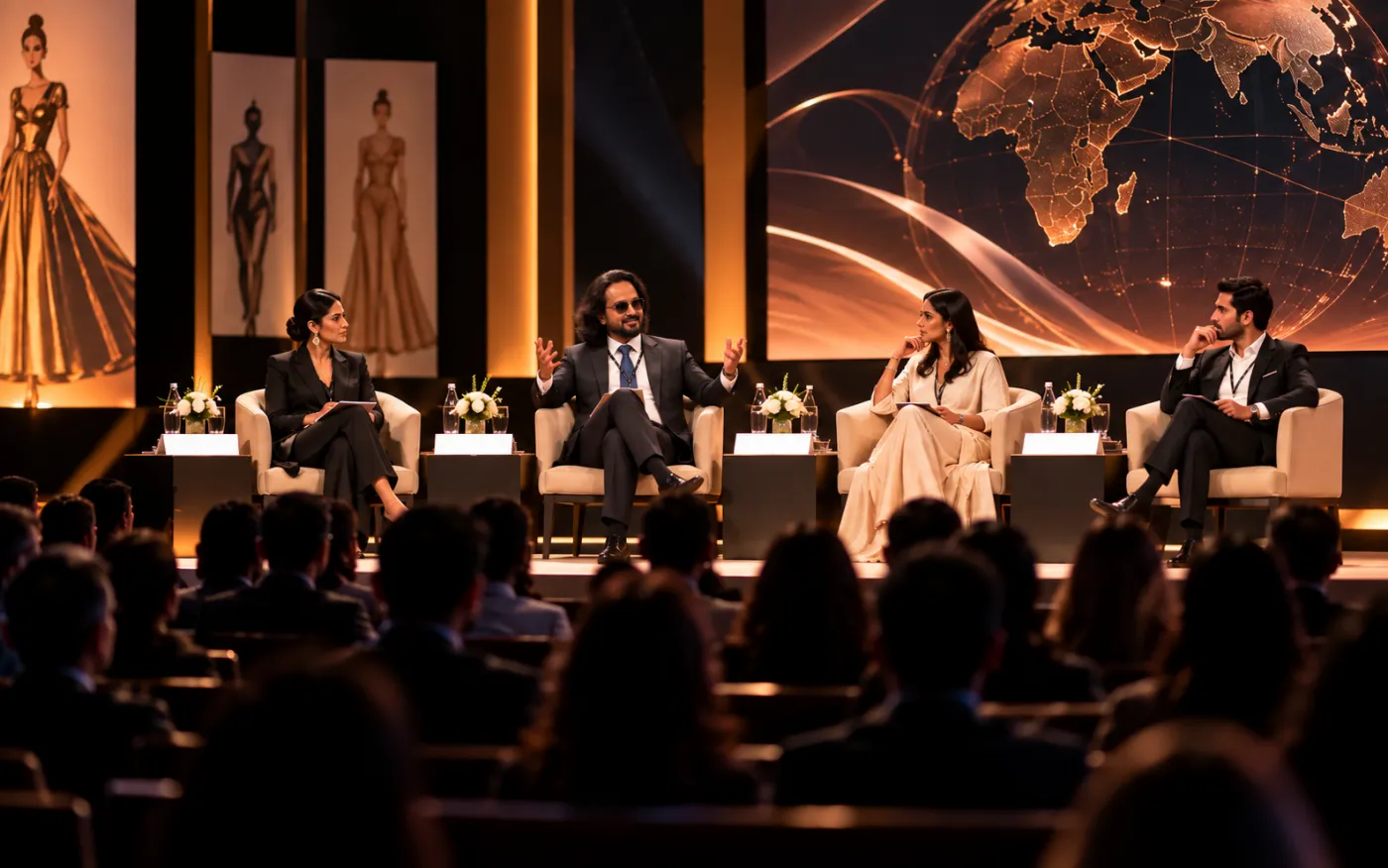 Delegates at the WFL Fashion Summit main stage